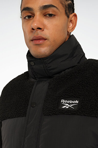 Reebok SELMINA JACKET Siyah Erkek Kısa Kaban