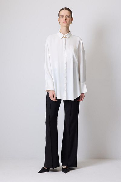 Touché Privé Relax Fit Satin Shirt