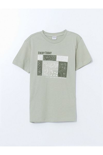 LC Waikiki Νέα σεζόν Crew Neck Boy's Tisort - S5H829Z4
