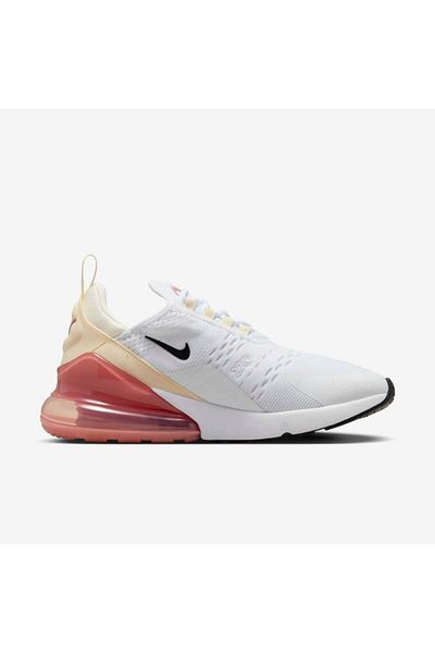 Nike Air Max 270 Women's lifestyle Shoes White Pale Ivory Muslin Black