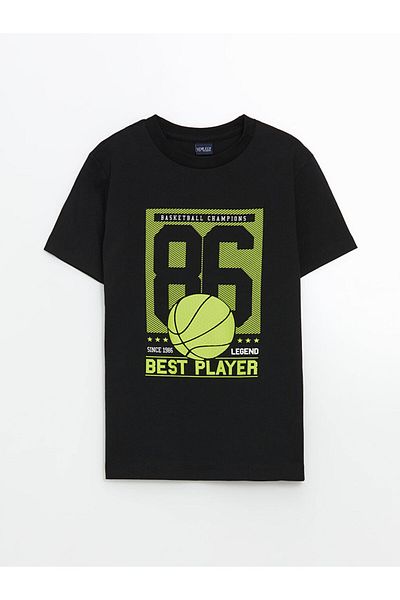 LC Waikiki Tricou pentru băiat cu gât crew New Season - S5H041Z4