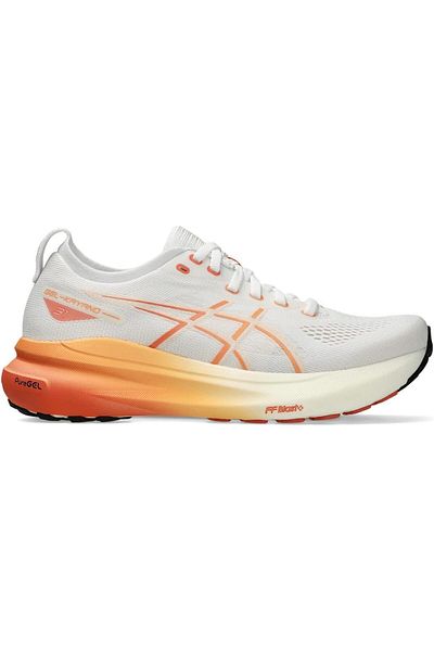 Asics Women's Gel Kayano 31 White Faded Orange Shoes