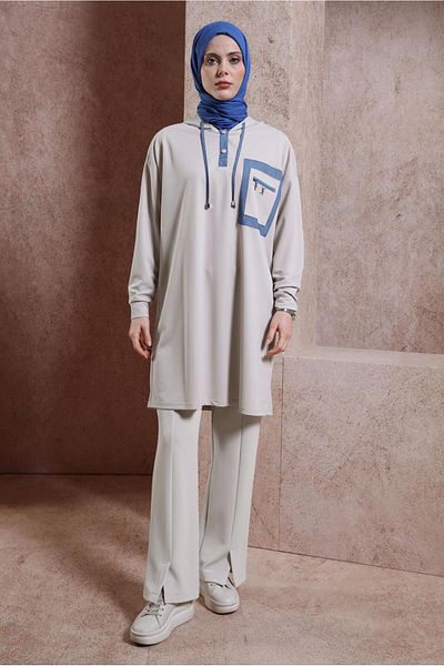 Alvina HOODED TRACKSUIT TUNIC 43846