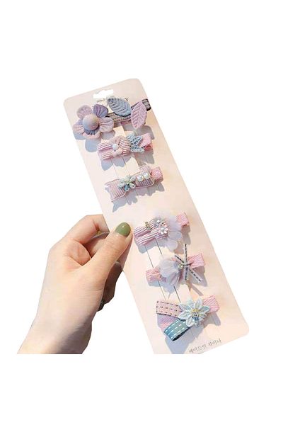 Generic 6-Piece Cute Korean Style Hair Clips Style-10