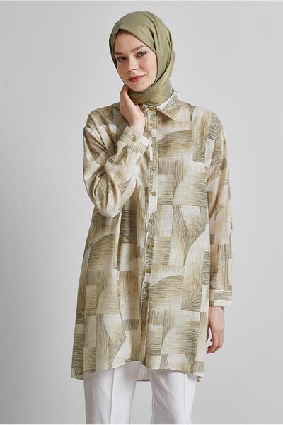 Alvina Patterned Tunic Model No: 45405