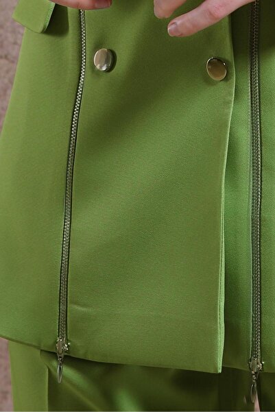 Alvina PANT SUIT WITH ZIPPER ACCESSORY 30422