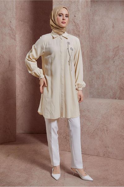 Alvina STONE PRINTED TUNIC 43921