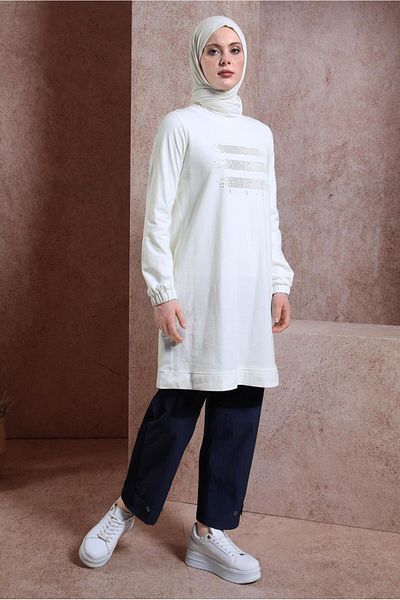 Alvina STONE TRACKSUIT TUNIC 43847