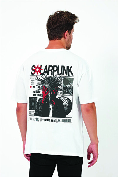 By Caspita Fashion Lenithra Solarpunk ruksak Štampano unisex Oversize kroj be...