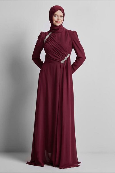 Alvina Strapies Chiffon Evening Dress 50503