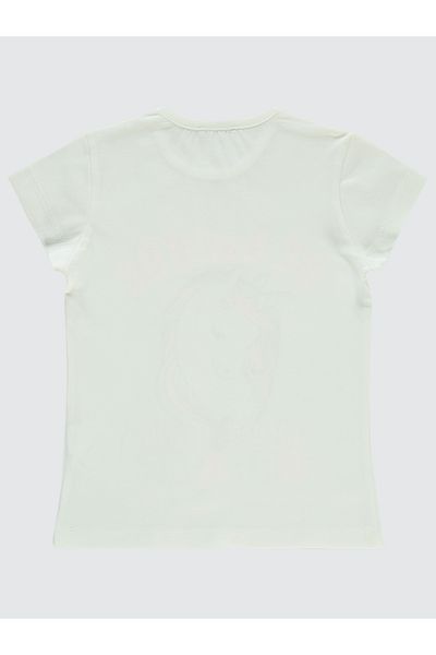 Civil Girls 6-9 Years Girl's Ecru T-Shirt