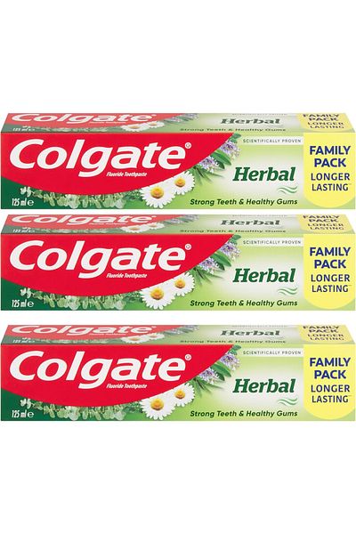 Colgate Herbal Toothpaste 125 ml X 3