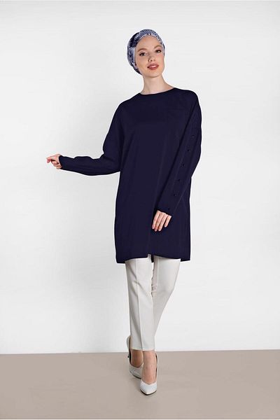 Alvina Tunic with Sleeves Straps 4415
