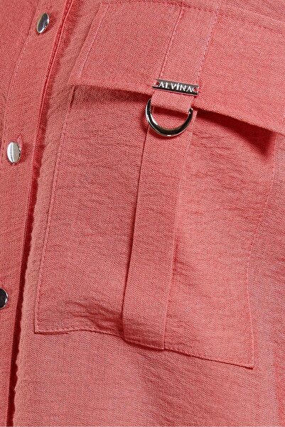 Alvina 44598 Model Shirt Collar Hijab Tunic