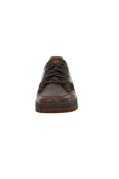 Mephisto Komfort Schnürer für Herren v hnědé barvě