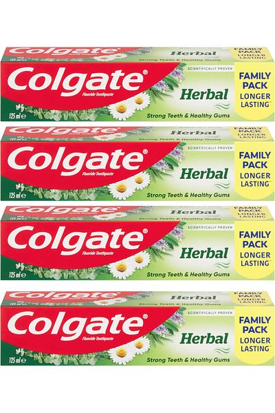 Colgate Herbal Toothpaste 125 ml X 4
