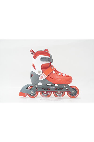 F-Sports 4 Wheels Adjustable Front Castor Light up Roller Skates – Kids & Adults (Professional)