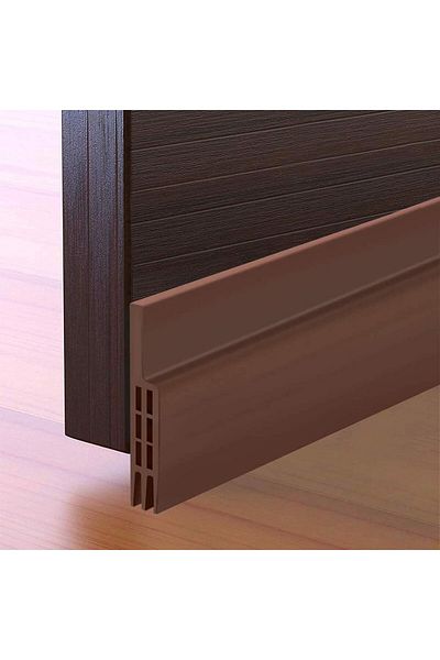 fulina Self Adhesive Door Seal Strip,PVC material，for Blocking Bugs,Dust,Keep Room Warm 0.91 m/pc