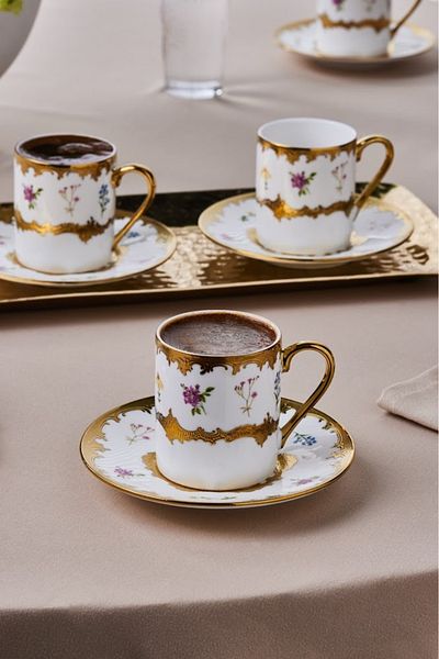 Karaca Bihter 6 Personality Coffee Cup 90 ml