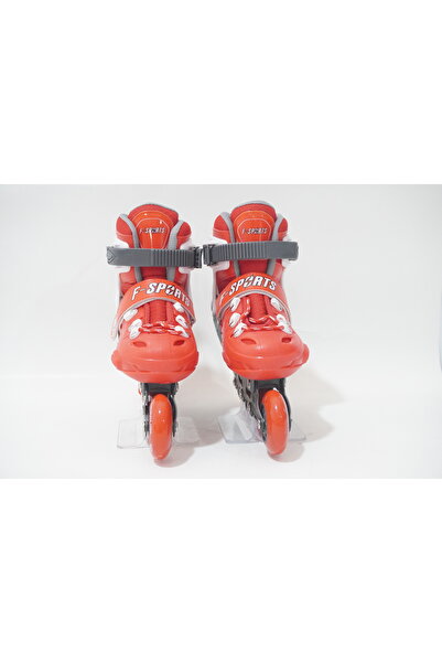 F-Sports 4 Wheels Adjustable Front Castor Light up Roller Skates – Kids & Adults (Professional)