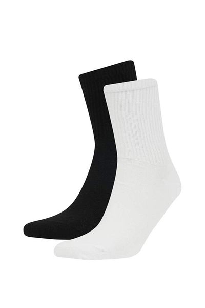 DeFacto New Season Men's Seamless 2-Piece Bamboo Socks