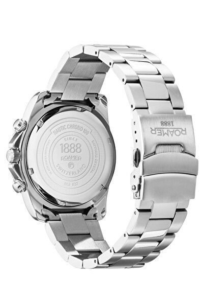 Roamer Mens Watch 862837 41 55 20, Quartz, 43mm, 10ATM