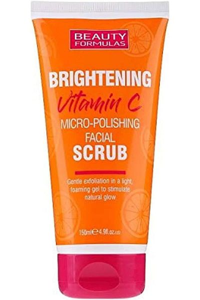 BEAUTY FORMULAS Bf Brightening Vitamin C Micro Plsh Facial Scrub, 150Ml
