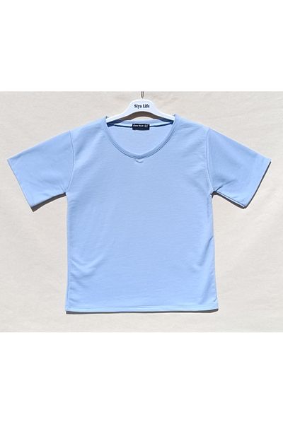 siyalife Tricou de damă cu decolteu în V