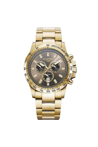 Roamer Ανδρικό ρολόι Roamer 861837 48 55 20, Quartz, 45mm, 10ATM