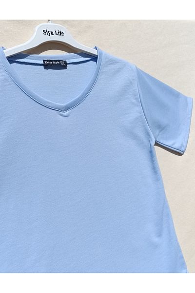 siyalife Tricou de damă cu decolteu în V