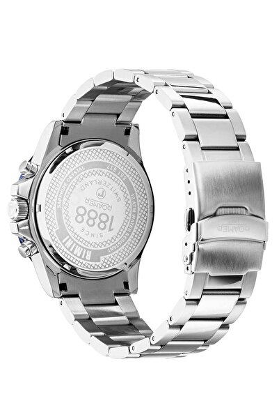 Roamer Mens Watch 861837 41 45 20, Quartz, 45mm, 10ATM