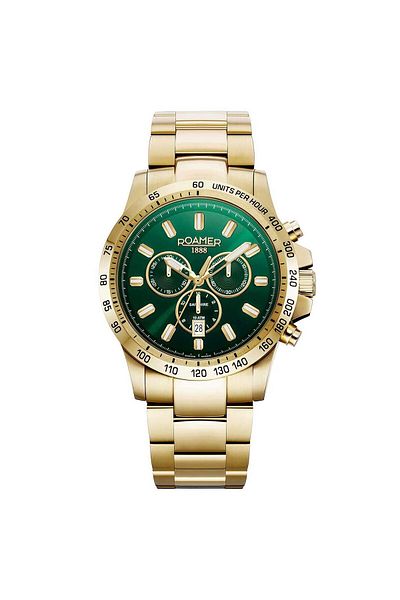 Roamer Ανδρικό ρολόι Roamer 861837 48 75 20, Quartz, 45mm, 10ATM
