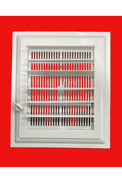 Akdeniz 45x55 CM Grilă de ventilație pentru baie din plastic Jaluzele mobile superfini 1 buc