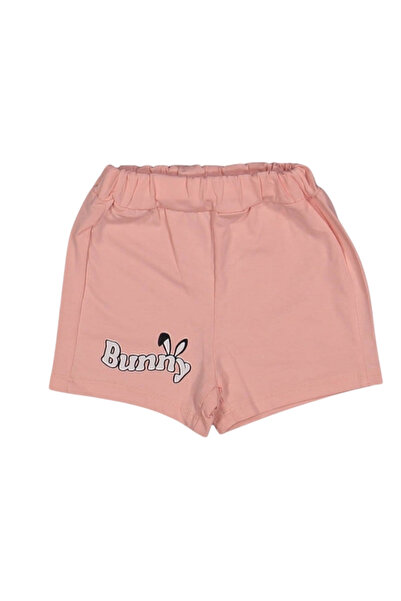 Baby s Breath Flower Rabbit Patterned Summer Shorts Set 100% Cotton 6-9-12-18 Months Girl-Boy Unisex Baby Top-Bottom Set