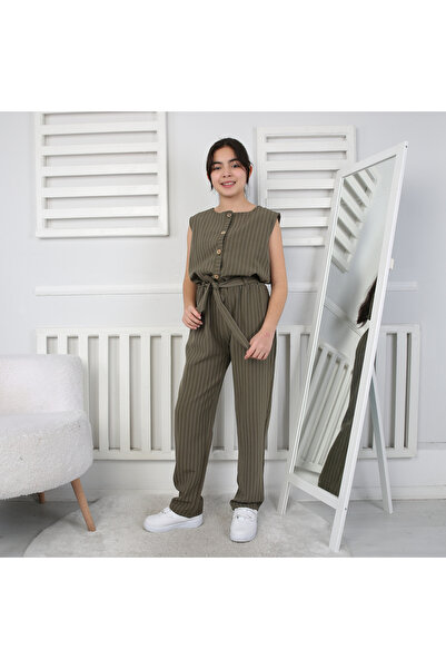 CRASSİ Girl's Jumpsuit Striped