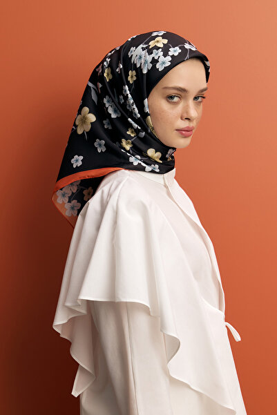 Qef Twill Silk Scarf (Tiny)