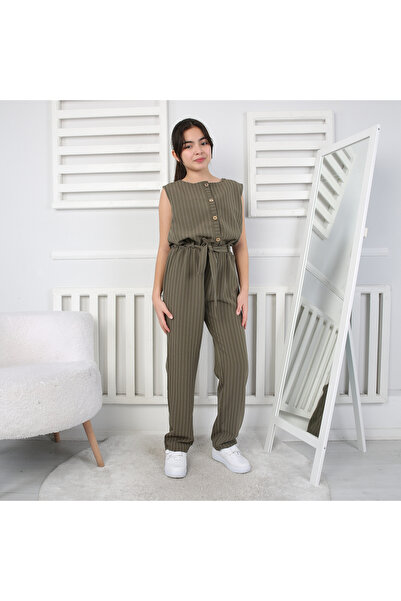 CRASSİ Girl's Jumpsuit Striped