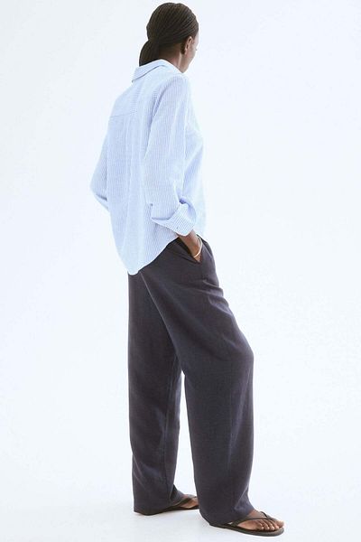 H&M Linen-blend Trousers