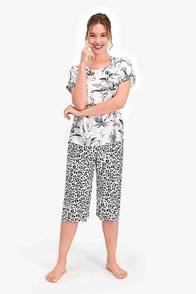 Pierre Cardin Set Capri Leopard crem pentru damă - Pc7735-s