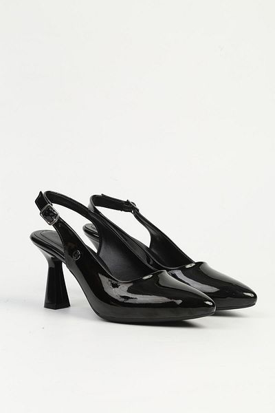 Pierre Cardin Μαύρα γυναικεία παπούτσια με τακούνι PC-54734