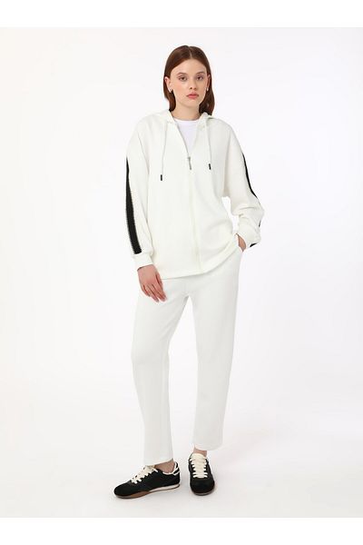 Benin Modal Tracksuit Set - Ecru - Benin