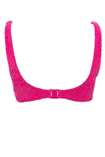 DeFacto Regular Fit Floral Jacquard Bikini Top-fall In Love B6901ax24sm