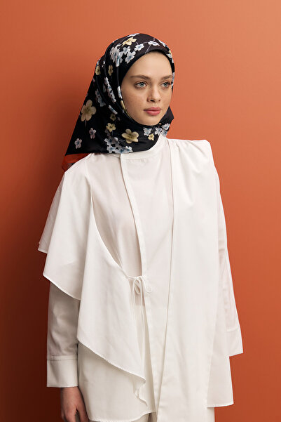 Qef Twill Silk Scarf (Tiny)