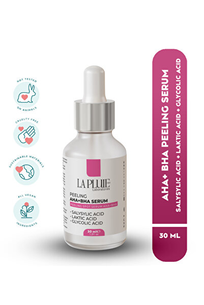 La Pluie AHA+BHA PEELİNG SERUM 30ML SALYSYLIC ACID + LAKTIC ACID + GLYCOLIC ACID