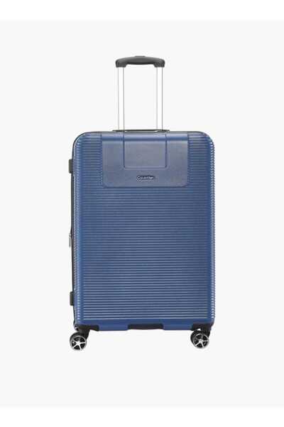 Calvin Klein حقيبة ترولي صلبة بأربع عجلات ومقبض قابل للسحب _20-S - كابينة