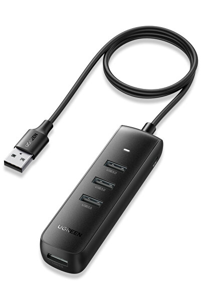 Ugreen يوجرين | موزع USB 3.0 A 4 منافذ 1 متر | أسود