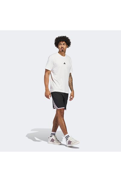adidas Ανδρικό μαύρο σορτς μπάσκετ Crazylite