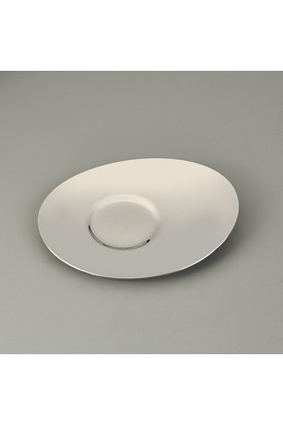 Hisar Monaco 6 Piece Tea Plate Set - Inox