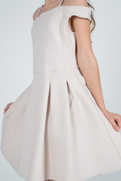 Kyron Κοριτσίστικο φόρεμα με λουράκι Princess Collar - Μαύρο - Κρεμ - Μπλε - Κόκκινο - Πράσινο