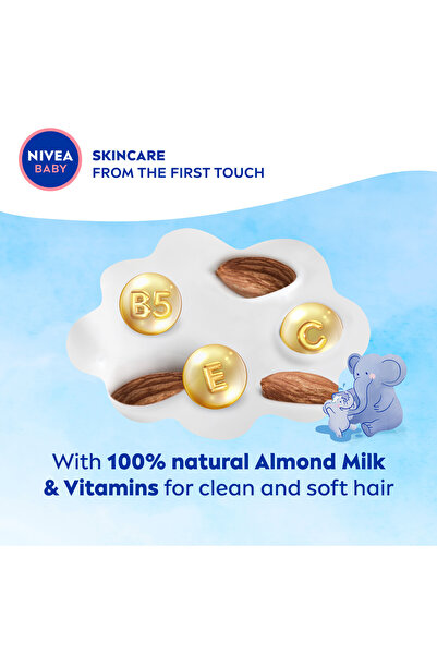 NIVEA شامبو لطيف وخفيف للأطفال، خلاصة البابونج، 200 مل